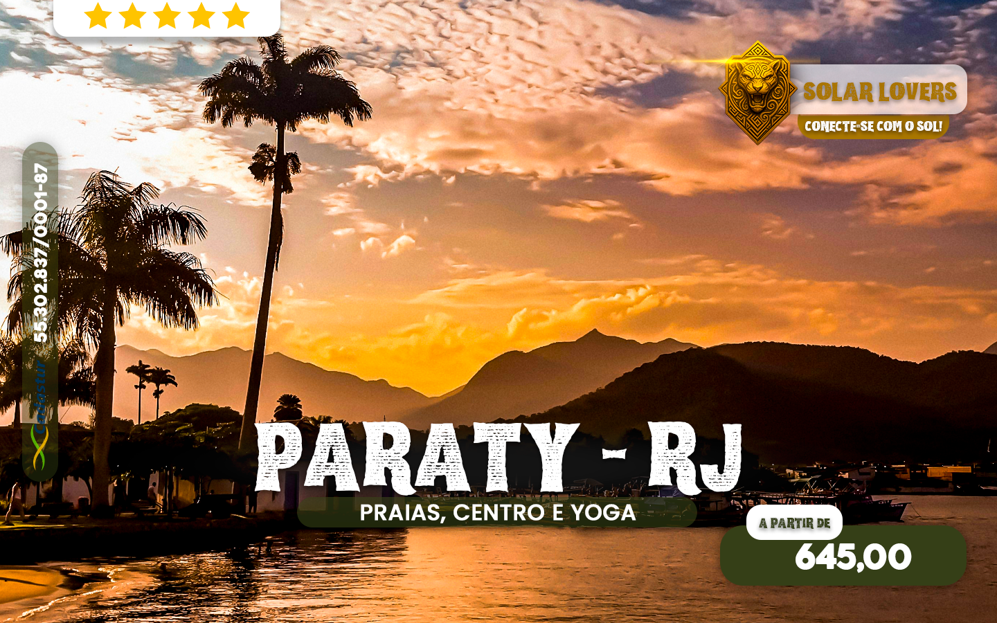 Praia do Sono — Paraty, RJ